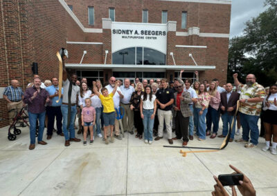 Sydney Seegers Ribbon Cutting