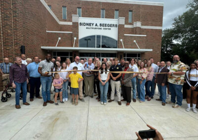 Sydney Seegers Ribbon Cutting